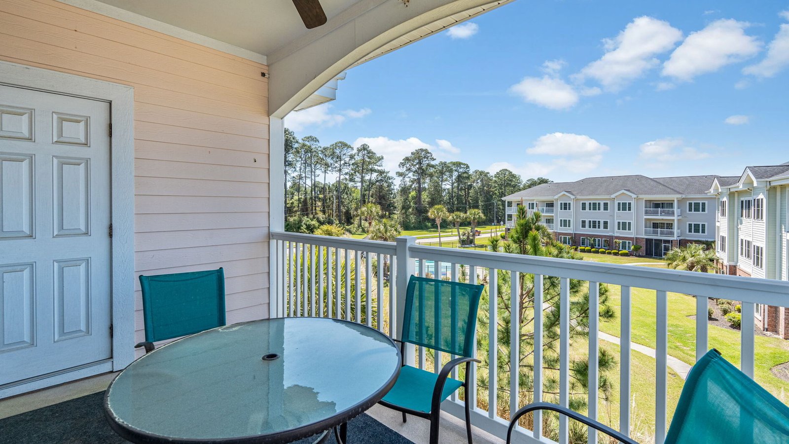 Private balcony
