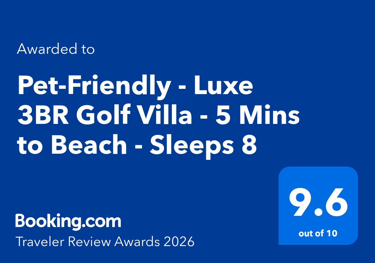 Booking.com Traveller Review Award 2026, 9.6 out of 10