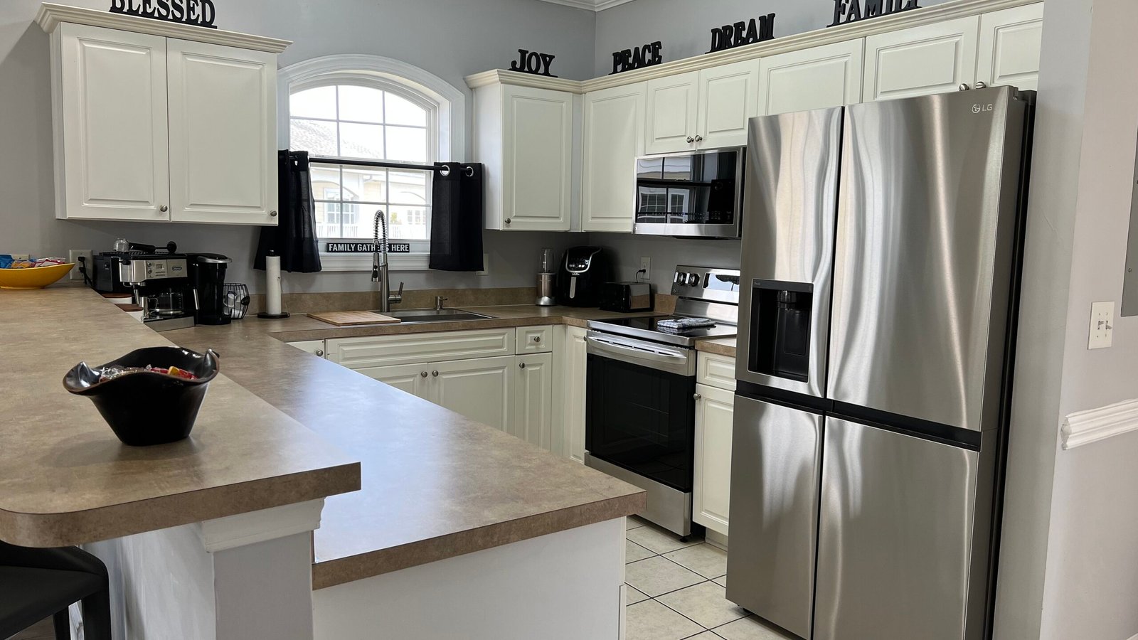 Renovated kitchen