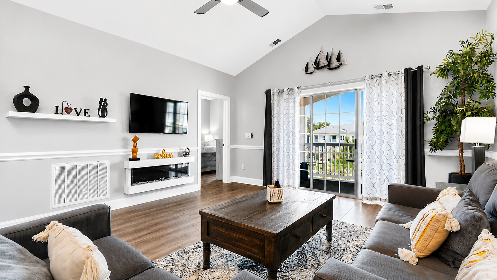 JM Villas living room